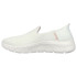 Zapatillas Skechers Go Walk Flex - Relis Mujer Off White Textile/Trim