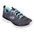 Zapatillas Skechers Graceful-Twisted For Mujer Black & Silver Turquoise