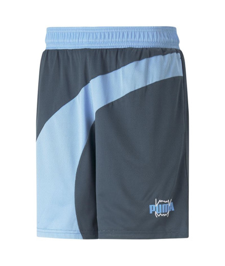 Pantalones de Baloncesto Puma Flare Hombre Dark