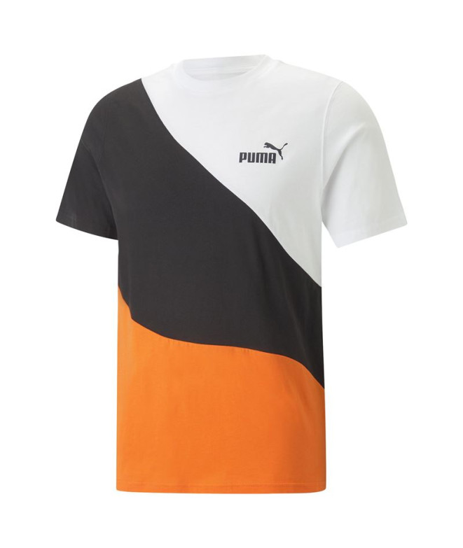 Camiseta Puma Power Cat Hombre  Pepper