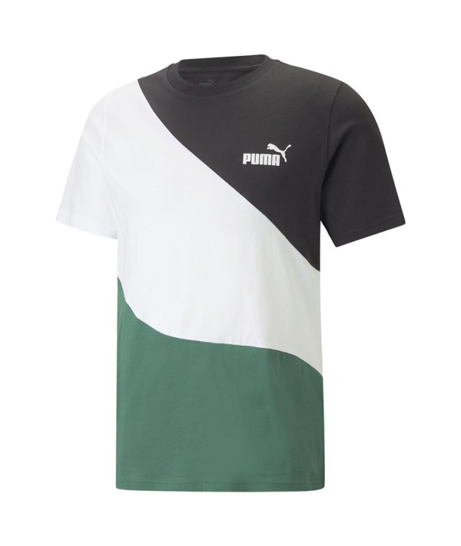 Camiseta Puma Power Cat Hombre Vine