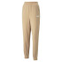Pantalones Puma Ess+ Embroidery High Mujer Beige