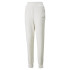 Pantalones Puma Ess+ Embroidery High Blanco Mujer