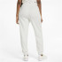 Pantalones Puma Ess+ Embroidery High Blanco Mujer