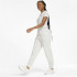 Pantalones Puma Ess+ Embroidery High Blanco Mujer