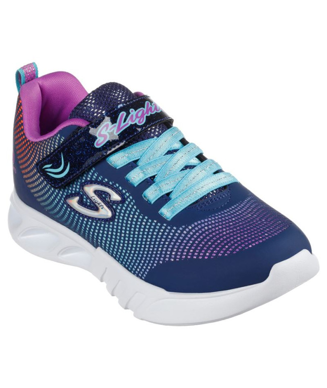 Zapatillas Skechers Flicker Flash Niña Navy...