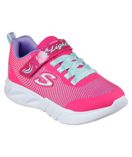 Zapatillas Skechers S Lights: Flicker Flash Rosa Niña