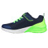Zapatillas Skechers Microspec Max - Gorv Niño Navy Textile / Lime Trim