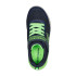 Zapatillas Skechers Microspec Max - Gorv Niño Navy Textile / Lime Trim