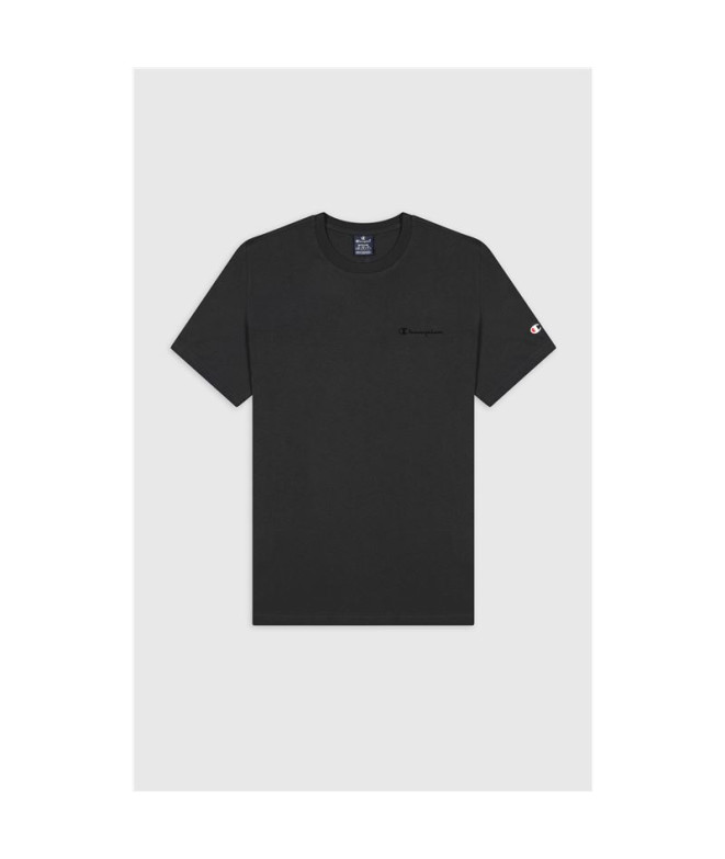 Camiseta Champion Crewneck Negro Hombre