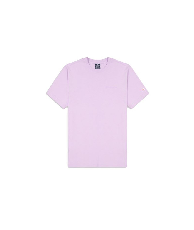 Camiseta Champion Crewneck Lila Hombre