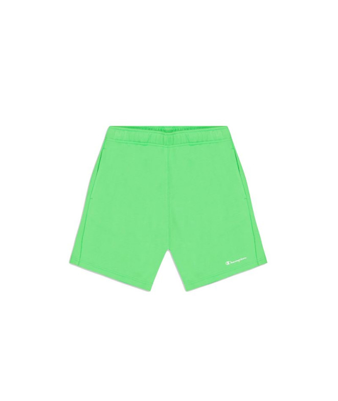 Pantalones Champion Bermuda Verde Hombre