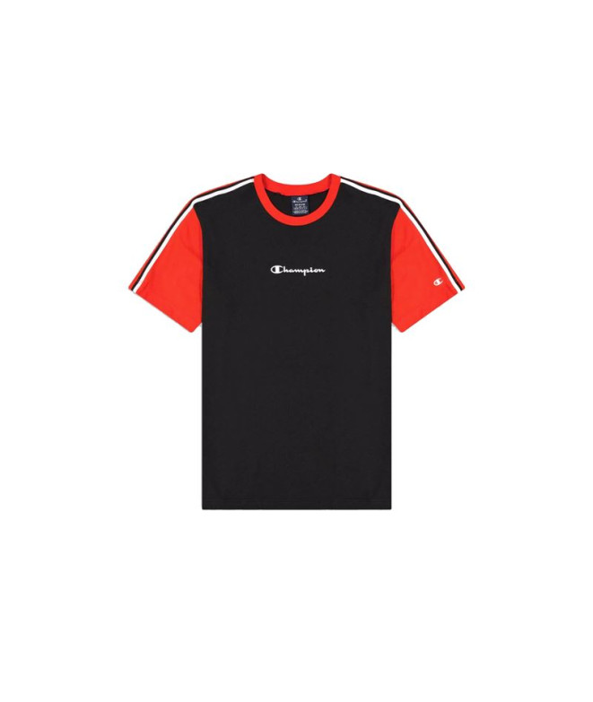 Camiseta Champion Crewneck Negro Hombre