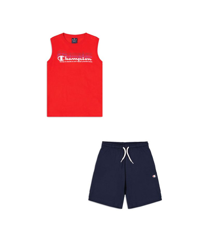 Conjunto Champion Set Rojo Niño