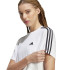 Camiseta adidas 3S Crop Top Mujer