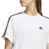 Camiseta adidas 3S Crop Top Mujer