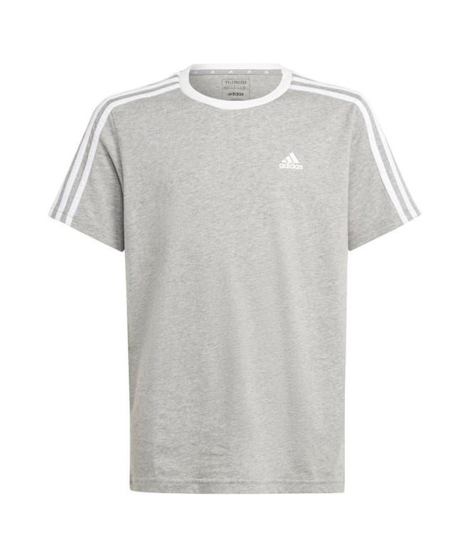 Camiseta adidas 3S Niña Gris