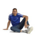 Camiseta adidas Essentials Single 3S Hombre Azul