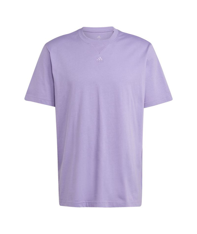 Camiseta adidas All Szn Hombre Morado