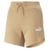 Pantalones Puma Essentials 5" High Waist Mujer Beige