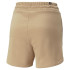 Pantalones Puma Essentials 5" High Waist Mujer Beige