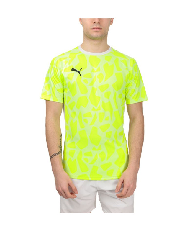 Camiseta de Pádel Puma Teamliga Padel Amarillo