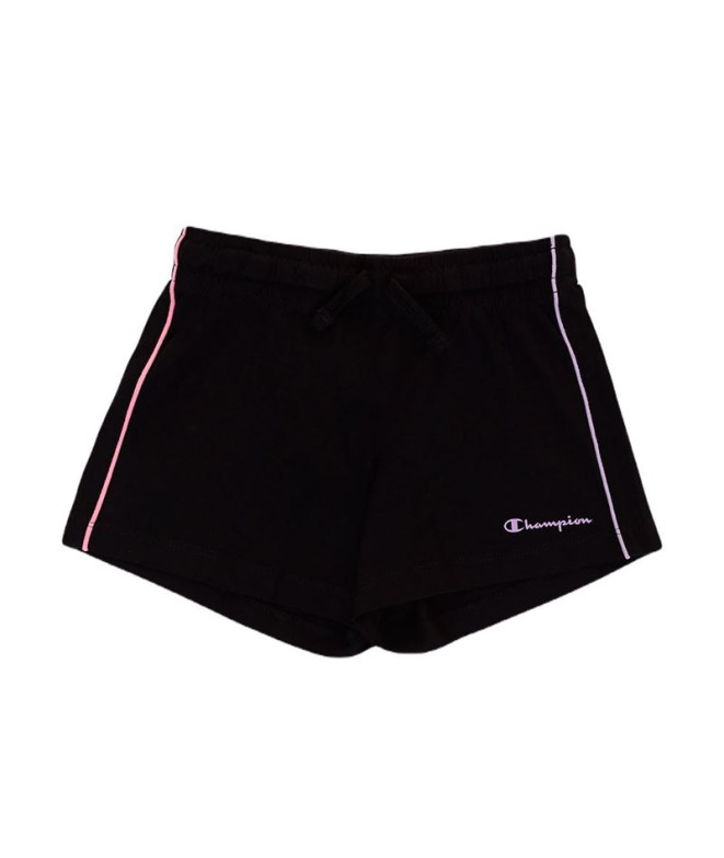 Pantalones Champion Shorts Negro Niña