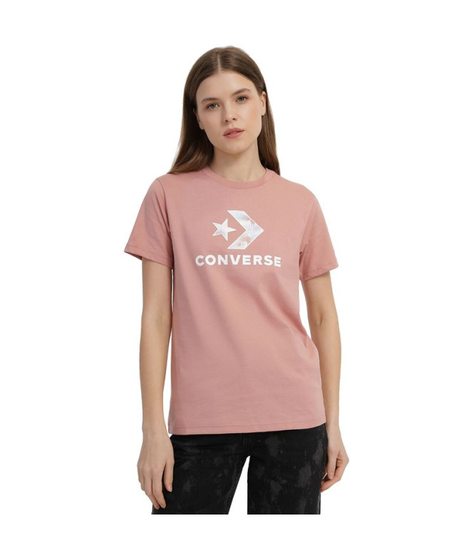 Camiseta Converse Seasonal Star Chevron Beige...