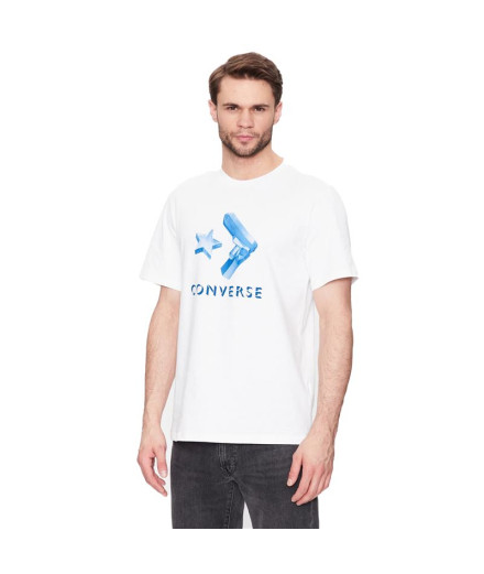 Camiseta Converse Crystals Blanco Hombre