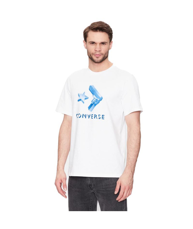 Camiseta Converse Crystals Blanco Hombre