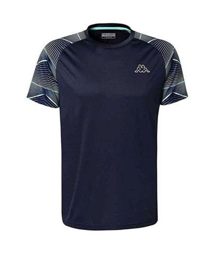 Camiseta Kappa Eoste Graphik Azul Hombre