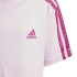 Conjunto adidas Lk 3S Co T Set Blanco Infantil