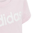 Camiseta adidas G Lin T Rosa Niña
