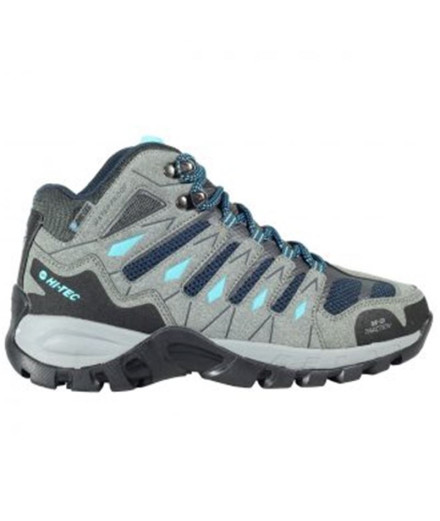 Botas de Montaña Hi-Tec Corzo Mid Waterproof Cool Gris Mujer
