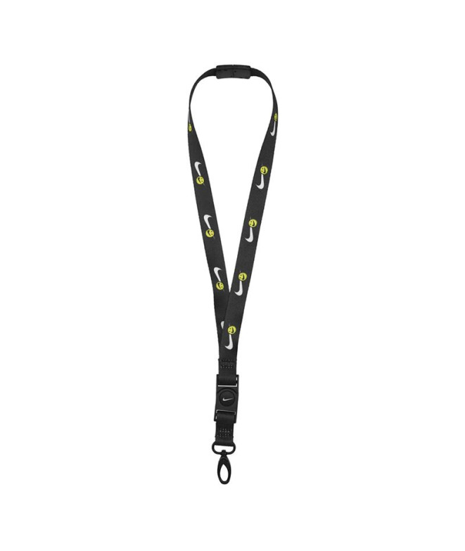 Lanyard De Running Nike Premium Printed Negro
