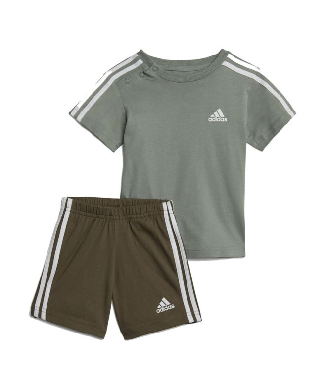 Conjunto adidas 3 Stripes Sport Infantil