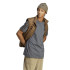 Camiseta adidas Essentials Single 3 Stripes Hombre Gris