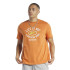 Camiseta Reebok Graphic Series Hombre Naranja