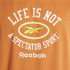 Camiseta Reebok Graphic Series Hombre Naranja