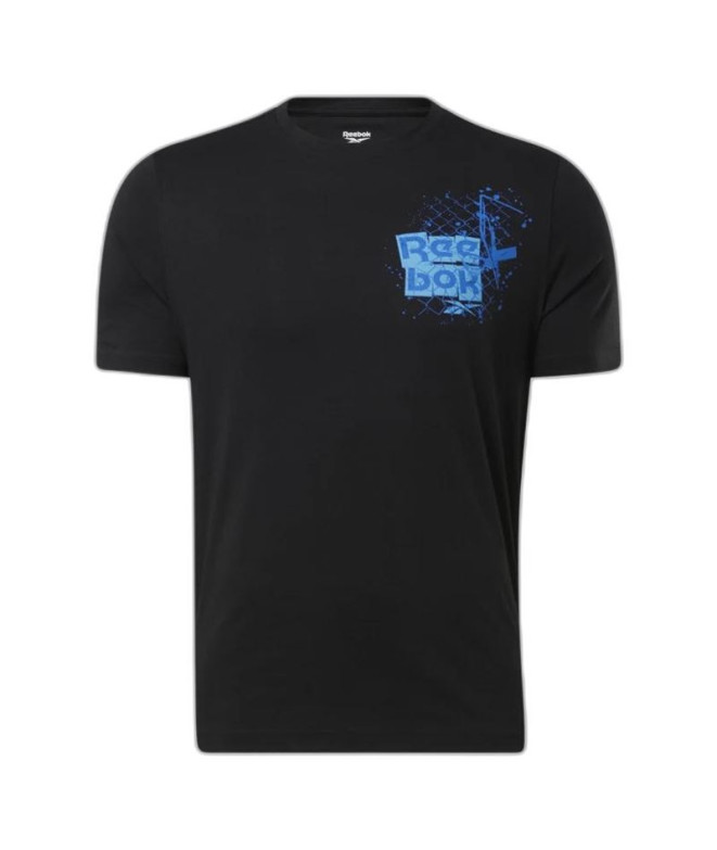 Camiseta Reebok Graphic Series Hombre Negro
