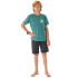 Camiseta Rip Curl Stapler Niño Azul