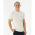 Camiseta Rip Curl Stapler Hombre Blanco