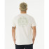 Camiseta Rip Curl Stapler Hombre Blanco