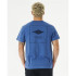 Camiseta Rip Curl Quality Surf Products Logo Hombre Azul