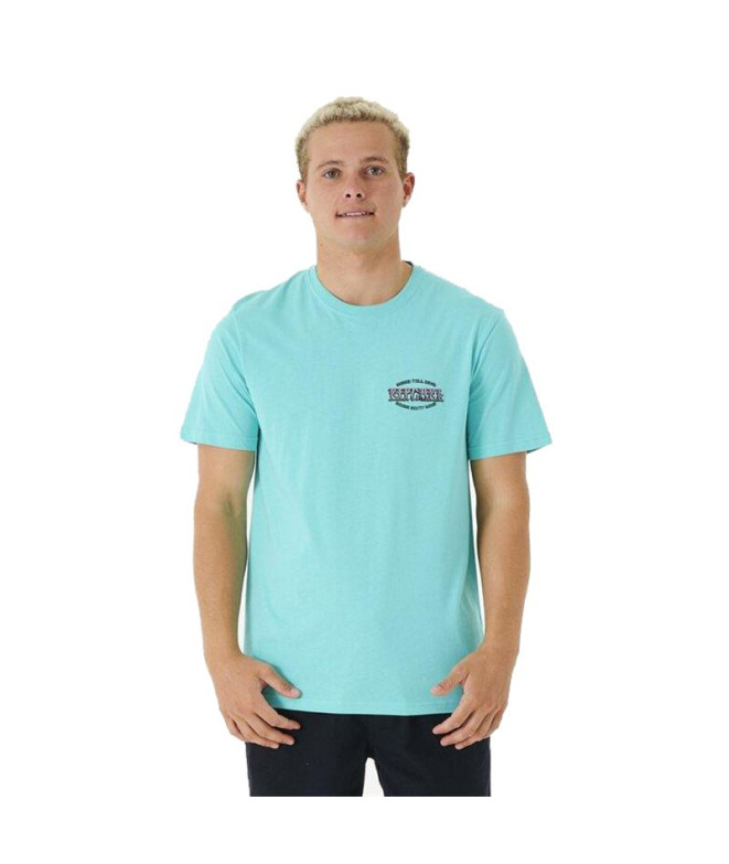 Camiseta Rip Curl Slasher Hombre Azul