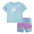 Conjunto Nike Aop Bike Short Niña