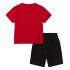 Conjunto Nike Short Set Rojo/Negro