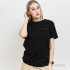 Camiseta Champion Crewneck Negro Mujer