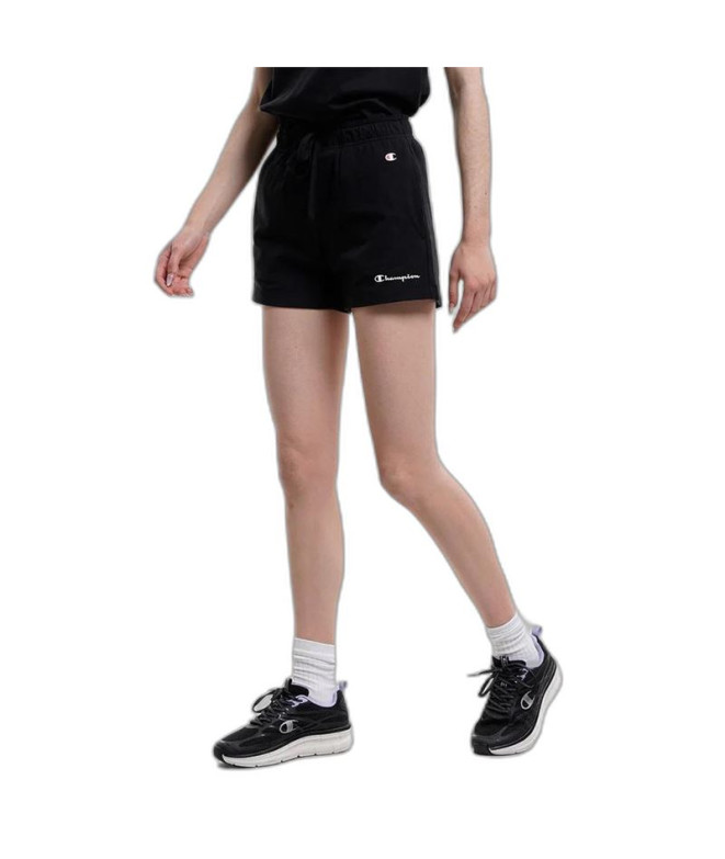Pantalones Champion Shorts Negro Mujer