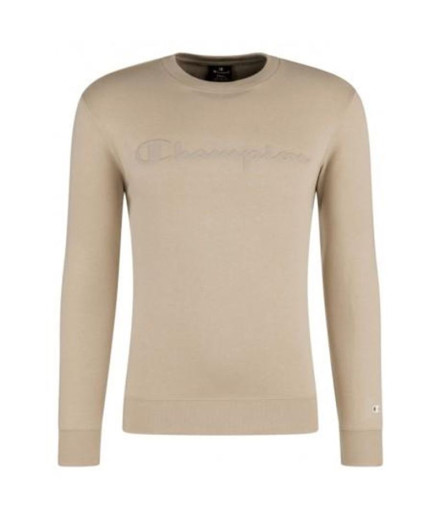 Sudadera Champion Crewneck Sweatshirt Beige Hombre